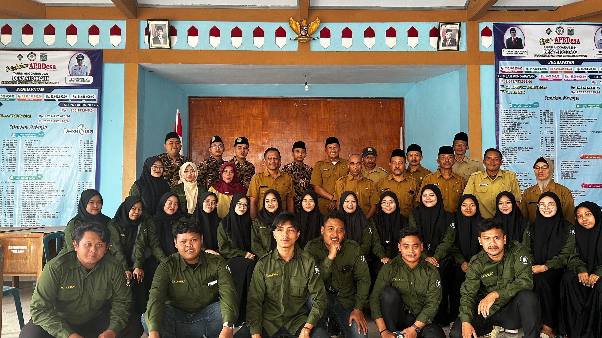 Pembukaan KKN Angkatan Ketiga STIES Babussalam di Desa Sidodadi 2024