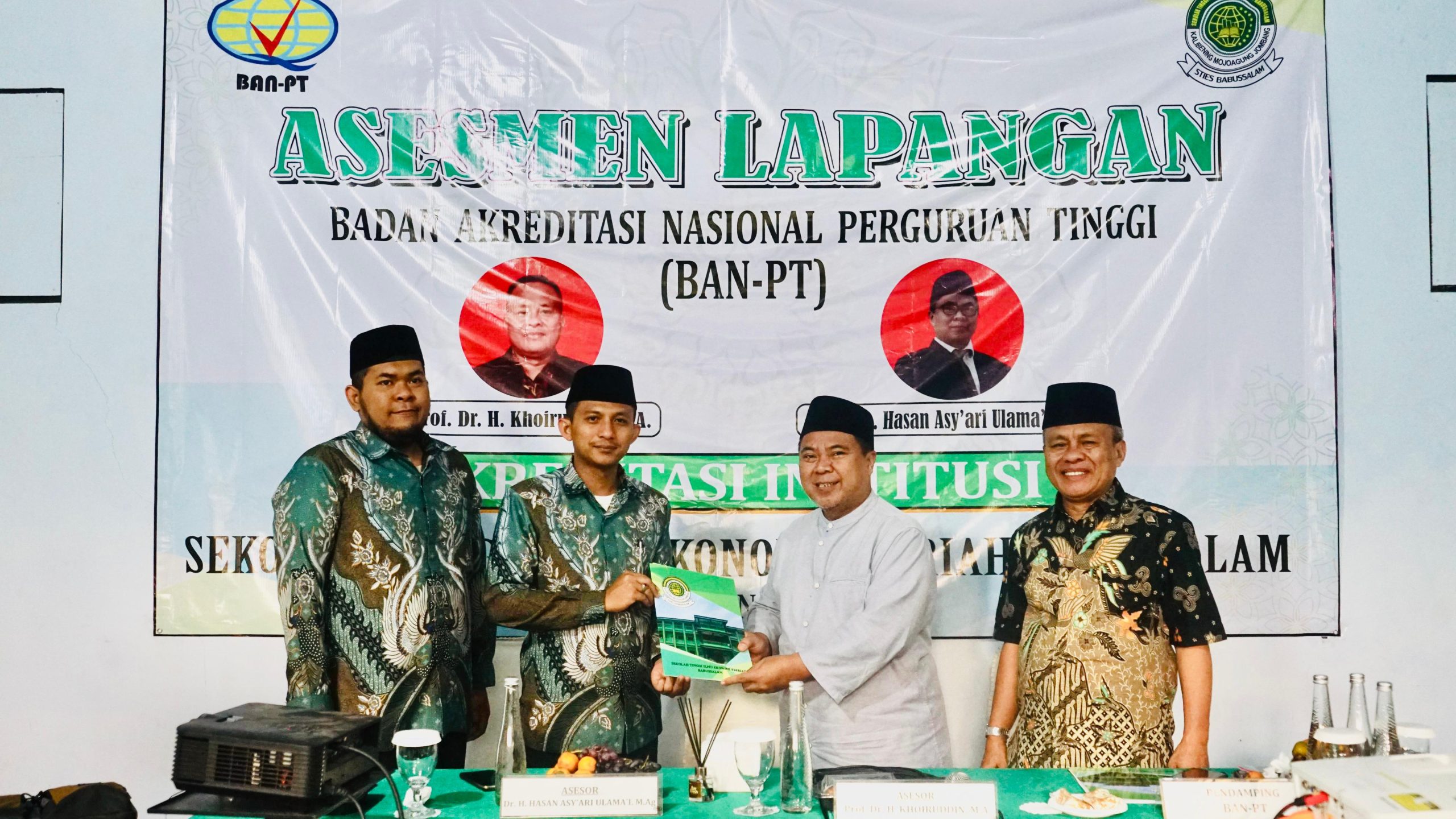Assesment Lapangan di STIES Babussalam Dihadiri Tim Asesor BAN-PT