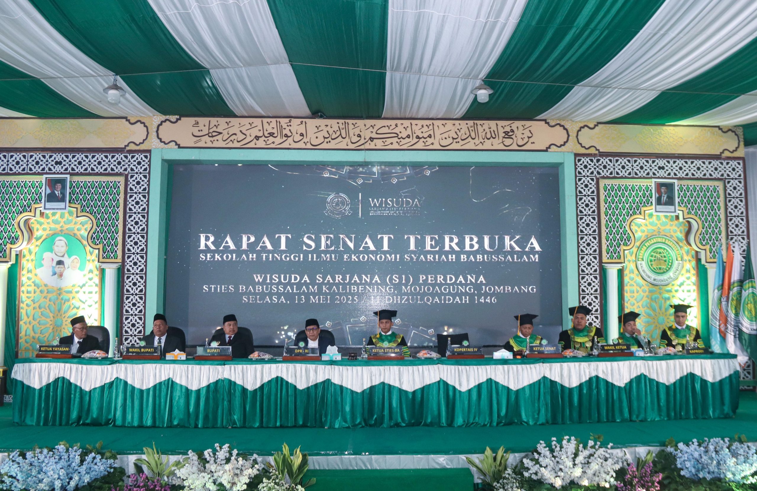 STIES Babussalam Jombang Gelar Rapat Senat Terbuka dan Wisuda, Hadirkan Tokoh Nasional dan Daerah