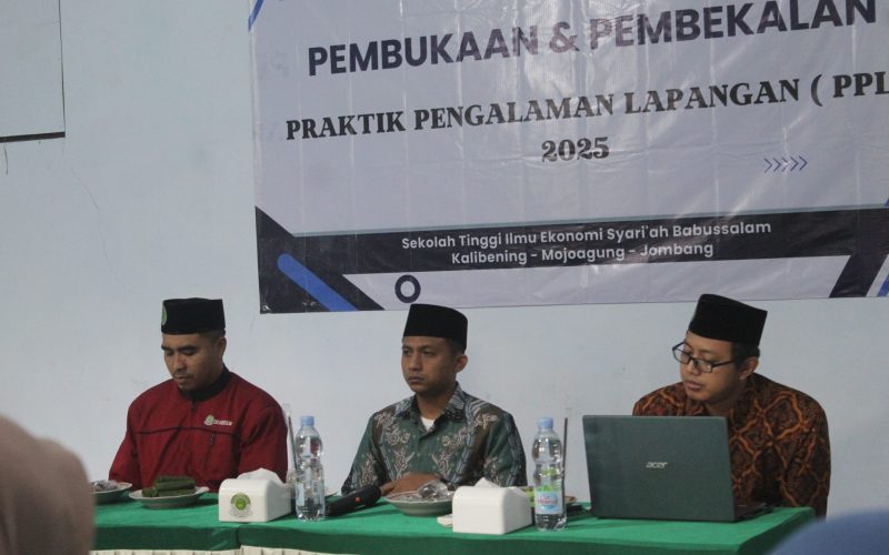 Pembukaan dan Pembekalan PPL 2025 Program Studi Ekonomi Syari’ah & Perbankan Syari’ah STIES Babussalam