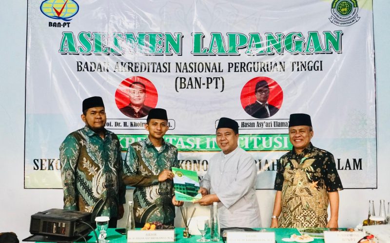 Assesment Lapangan di STIES Babussalam Dihadiri Tim Asesor BAN-PT