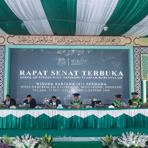 STIES Babussalam Jombang Gelar Rapat Senat Terbuka dan Wisuda, Hadirkan Tokoh Nasional dan Daerah