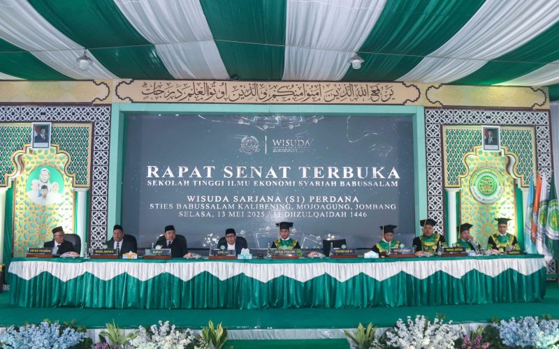 STIES Babussalam Jombang Gelar Rapat Senat Terbuka dan Wisuda, Hadirkan Tokoh Nasional dan Daerah